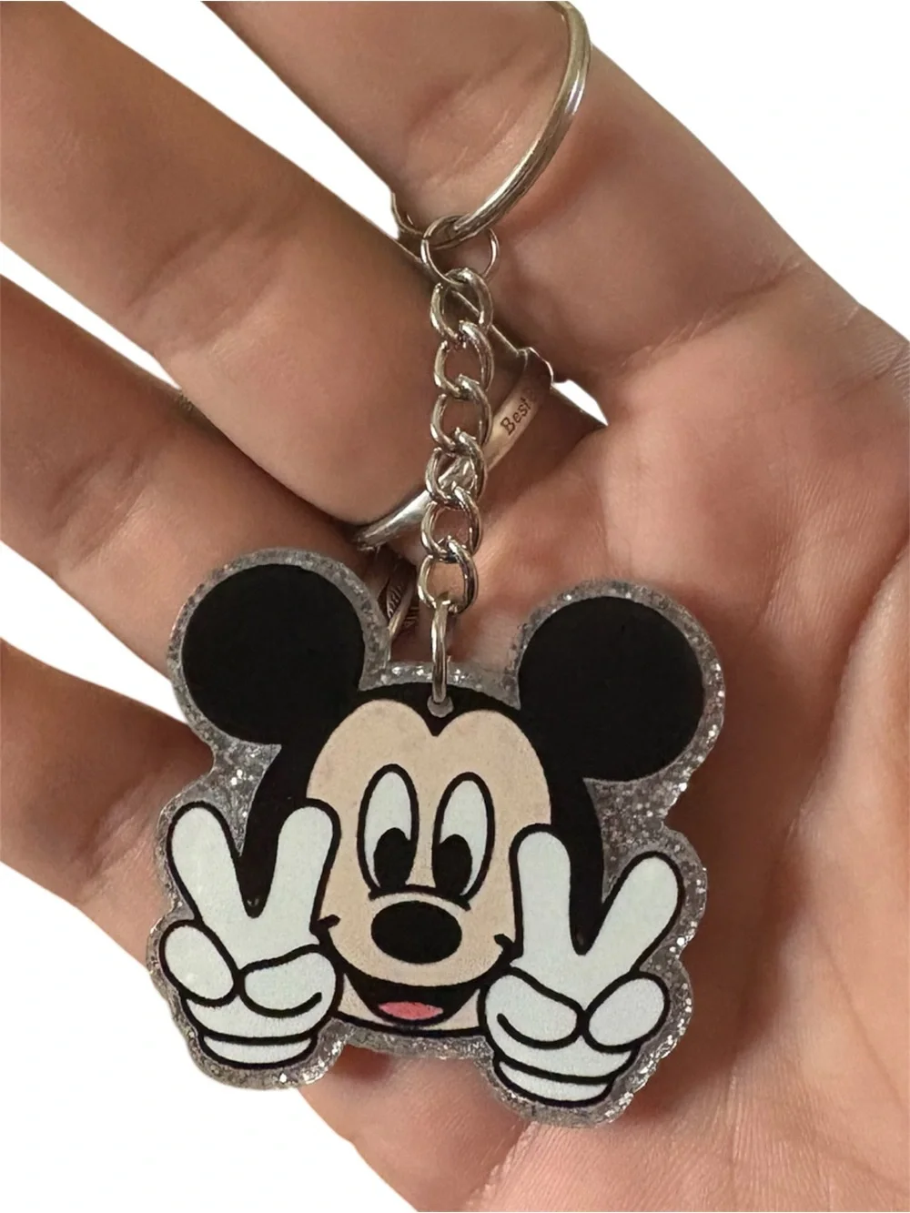 Glitter Keychains